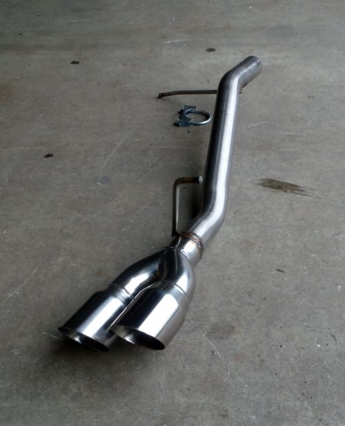 Ford Fiesta 1.0 Ecoboost Rear Silencer Delete - Zaustworx