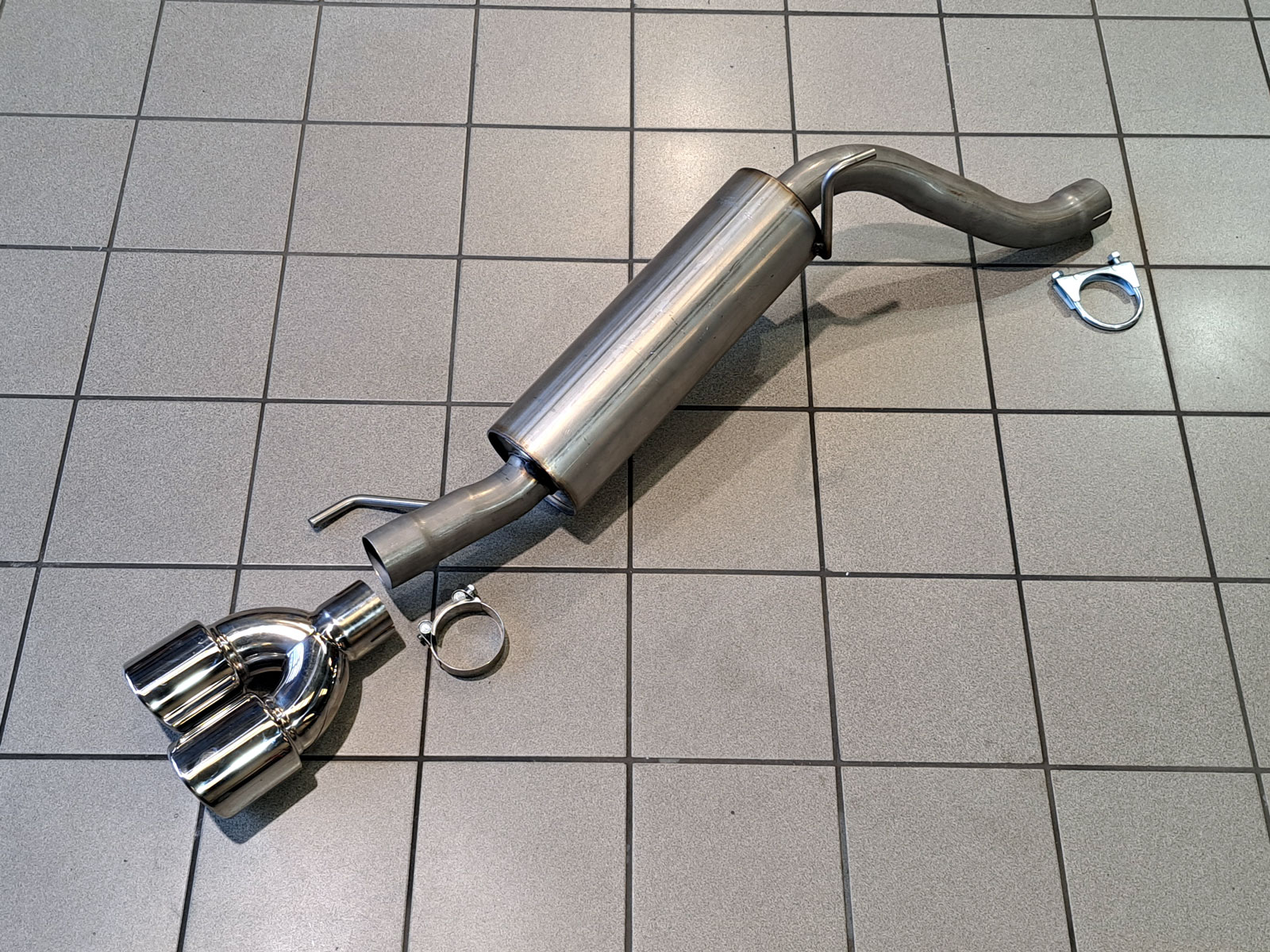 Fiat Punto Abarth 1.4 Rear Silencer