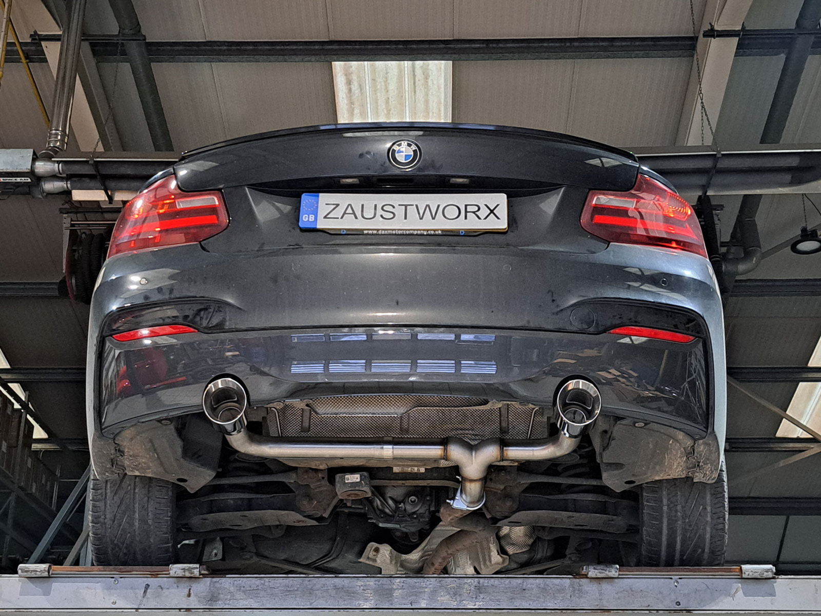 BMW 220d B47 - M240i Style Twin Exit Exhaust Conversion